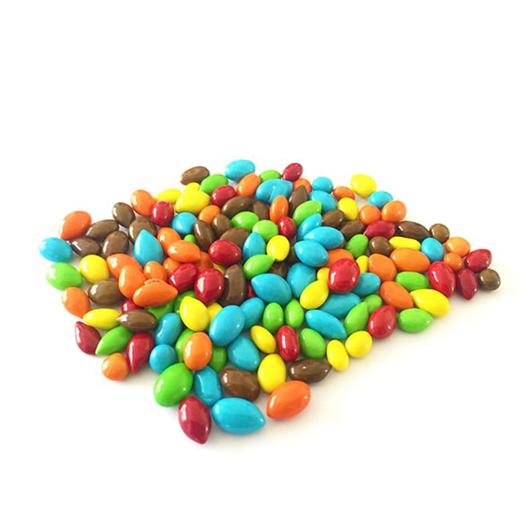 semillas de maravilla cubiertas de chocolate y confitadas con stevia