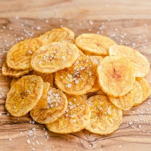 chips de plátano salados