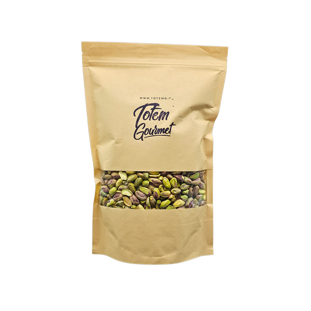 pistachos sin cáscara y con sal de mar